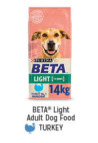 Shop for BETA Light Adult Dog Food Turkey