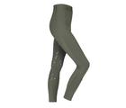 Aubrion Albany Ladies Riding Tights Deep Green