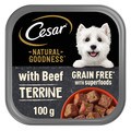 Cesar Natural Goodness with Beef in Loaf Tray for Dogs