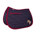 Little Rider Riding Star Collection Saddle Pad for Ponies Navy/Burgundy