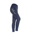 Shires Aubrion Team Winter Riding Tights Navy Blue Young Rider