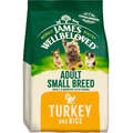 James Wellbeloved Small Breed Adult Dog Dry Food Turkey & Rice