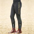 Supreme Products Active Show Rider Black/Gold Leggings
