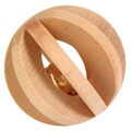 Trixie Wooden Slat Ball with Bell for Small Animals