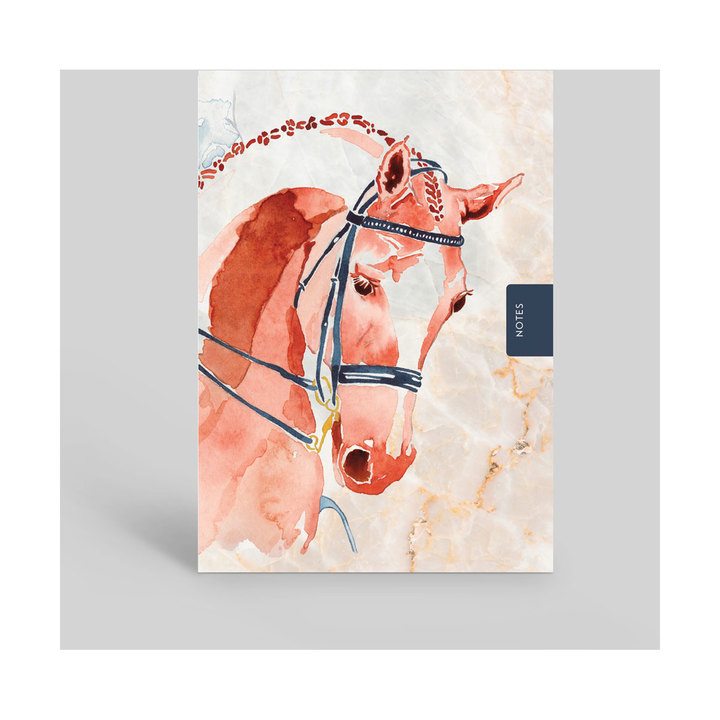 Deckled Edge Notebook Competition Horse