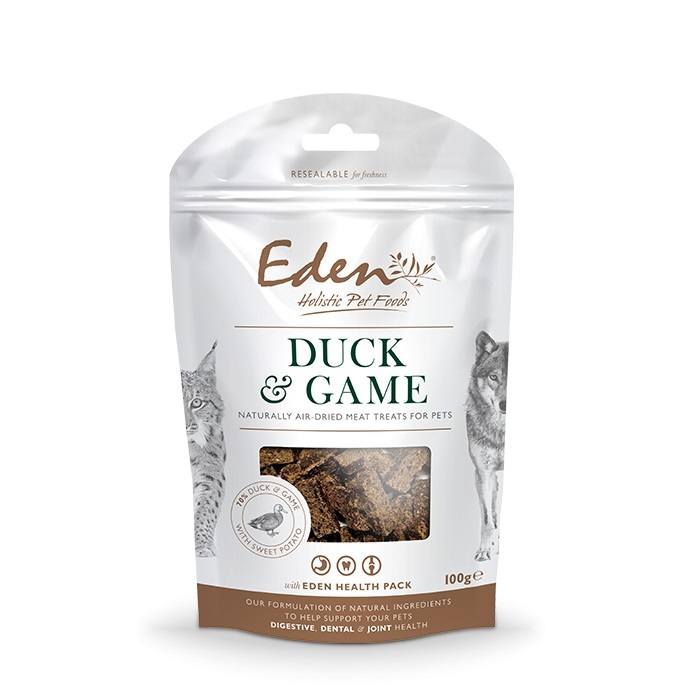 Eden Duck & Game Treats for Cats & Dogs