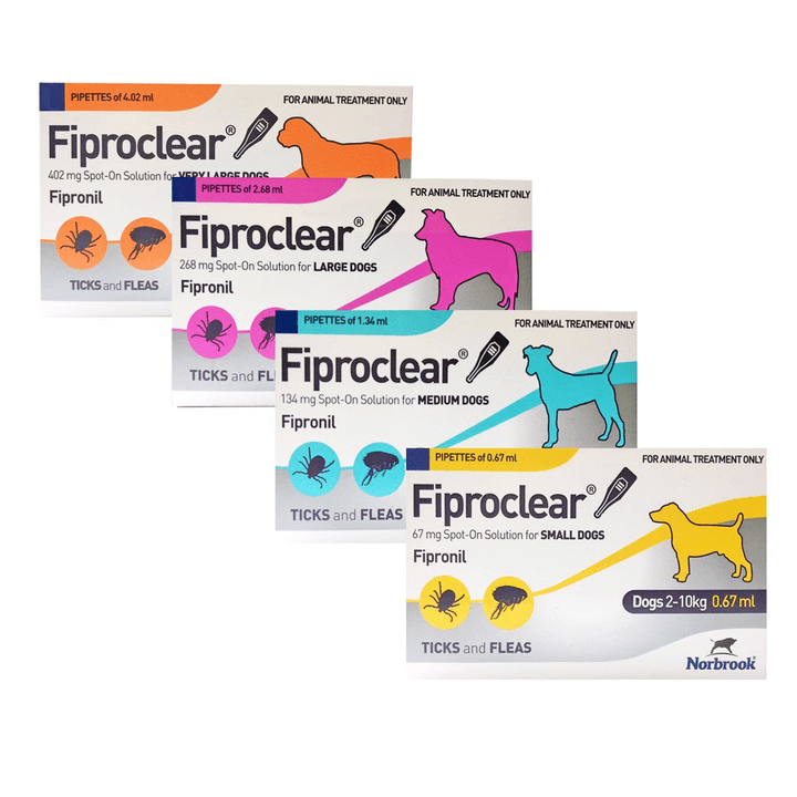 Fiproclear Spot-On for Dogs & Cats