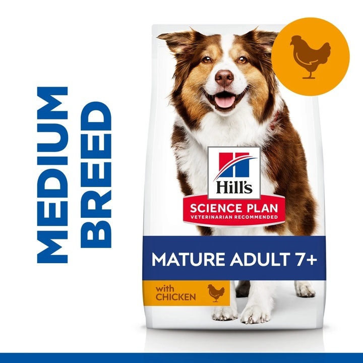 Hill's Science Plan Mature Adult Medium Chicken Dog Food