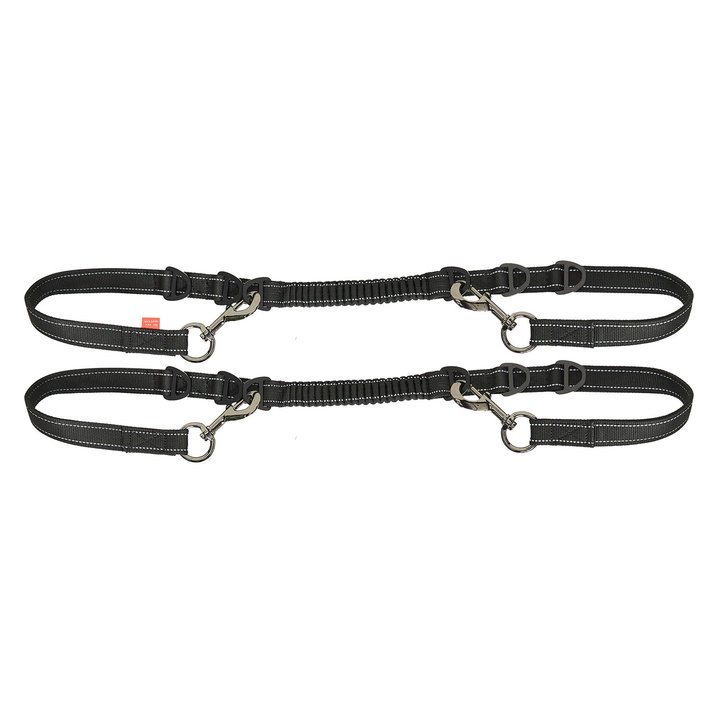 Imperial Riding Side Reins IRHFlexi Black/Reflective