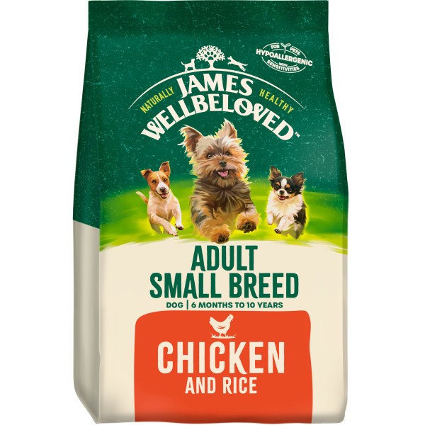 James Wellbeloved Adult Small Breed Dog Dry Food Chicken
