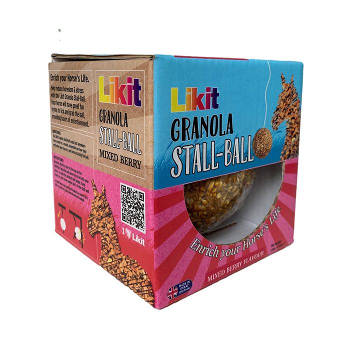 Likit Stall Ball Mixed Berry for Horses