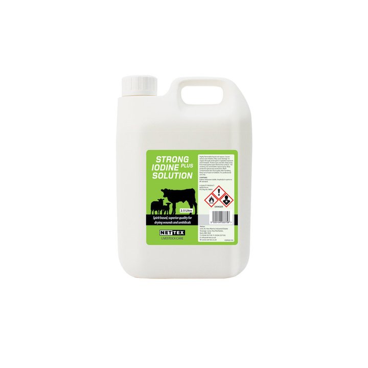Nettex Agri Strong Iodine Plus Solution for Cattles