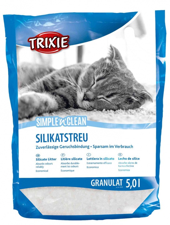 Trixie Simple'n'Clean Silicate Litter for Cats