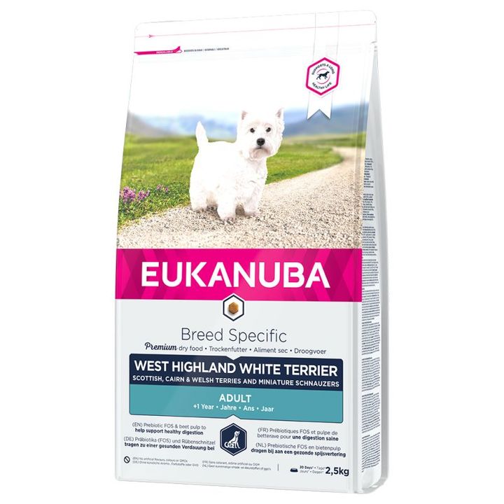 Eukanuba Adult West Highland White Terrier Chicken Dog Food