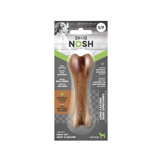 Zeus Nosh Nylon & Wood Chew Bone