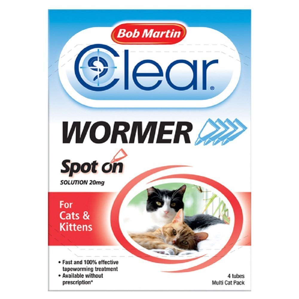 Bob Martin Clear Wormer for 🐱 Cats