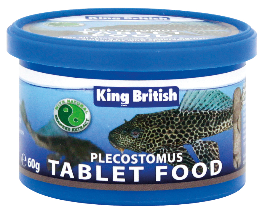 King British Plecostomus Tablet 🐠 Fish Food