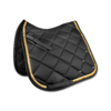Agrihealth Competition Saddle Pad Black/Gold All Purpose