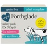 Photo of: Forthglade Complete Fish Variety Pack Adult Grain Free Dog Food » 12 x 395g