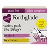 Photo of: Forthglade Complete Adult Variety Chicken & Duck Dog Food » 12 x 395g