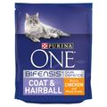 PURINA ONE Adult Coat & Hairball Chicken & Wholegrains Cat Food