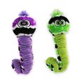 Ancol Curly Caterpillar Green And Purple Dog Toy