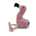 Ancol Fluffy Flamingo Dog Toy