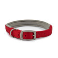 Ancol Viva Poly-Weave Padded Dog Collar Red