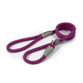 Ancol Viva Rope Slip Reflective Purple Dog Lead