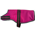 Animate Dachshund Padded Dog Coat With Adjustable Belly Strap Raspberry