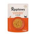 Applaws Natural Pouches Chicken Breast with Pumpkin in Broth Cat Food