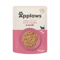 Applaws Natural Wet Cat Food Tuna Fillet with Pacific Prawn in Broth