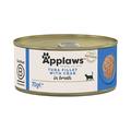 Applaws Natural Wet Cat Food Tuna Fillet with Crab in Broth