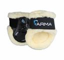 ARMA Carbon SupaFleece Fetlock Boots Black