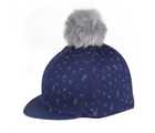 Aubrion Hyde Park Hat Cover Navy Ditsy