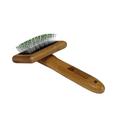 Bamboo Groom Soft Slicker Brush for Pets