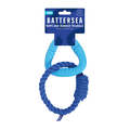 Battersea Rope and Rubber Triangle Dog Toy
