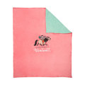 Battles Hy Equestrian Thelwell Collection Fleece Blanket Pink & Mint