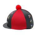 Battles Little Knight Tractor Collection Charcoal Grey & Red Hat Cover