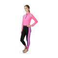 Battles Reflector Riding Tights by Hy Equestrian Pink