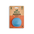 Beco Natural Rubber Dog Ball Toy Blue