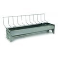 Beeztees Metal Feeding Trough For Chickens