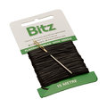 Bitz Plaiting Card with Needle Black