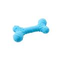 Buster Flex Bone Dog Toy Light Blue