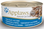 Applaws Natural Tuna Fillet with Crab Cat Food
