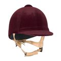 Champion CPX3000 Burgundy with Flesh Strap Riding Hat