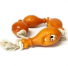 Classic Chicken Leg Rope Dog Toy