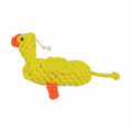 Companion Natural Eco-Friends Mr. Chicken Dog Yellow Toy