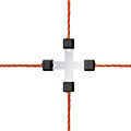Corral Wire Cross-Connector Galvanised Litzclip