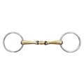 Cupris Solid Double Jointed Snaffle
